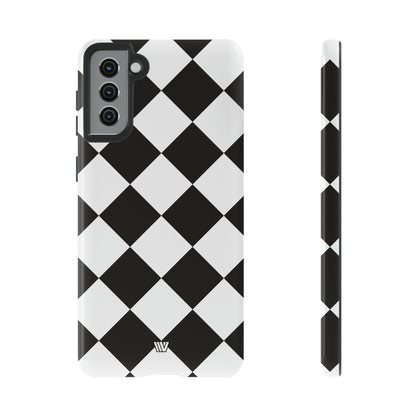 DIAMANTE BLANCO Y NEGRO | Funda resistente para teléfono