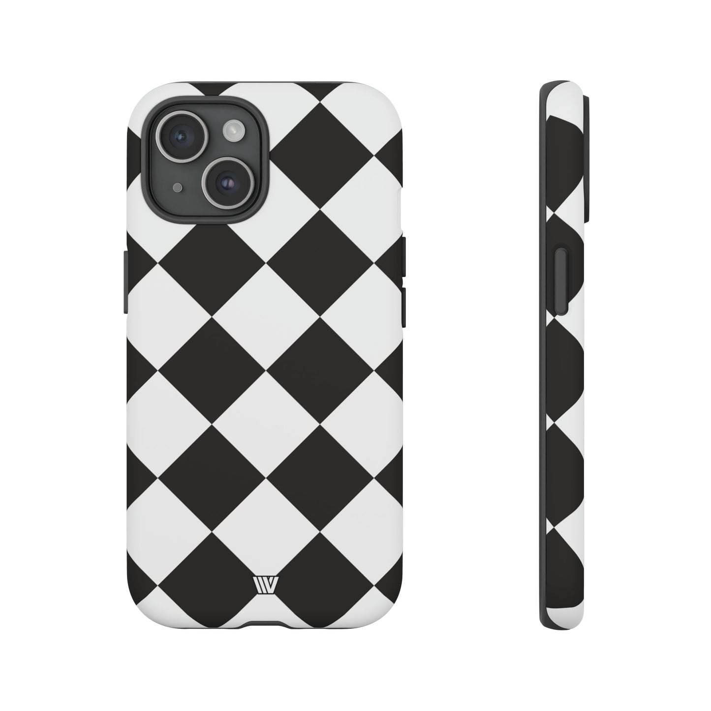 DIAMANTE BLANCO Y NEGRO | Funda resistente para teléfono