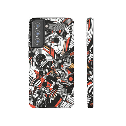 DOODLE ABSTRACTO #3 | Funda resistente para teléfono