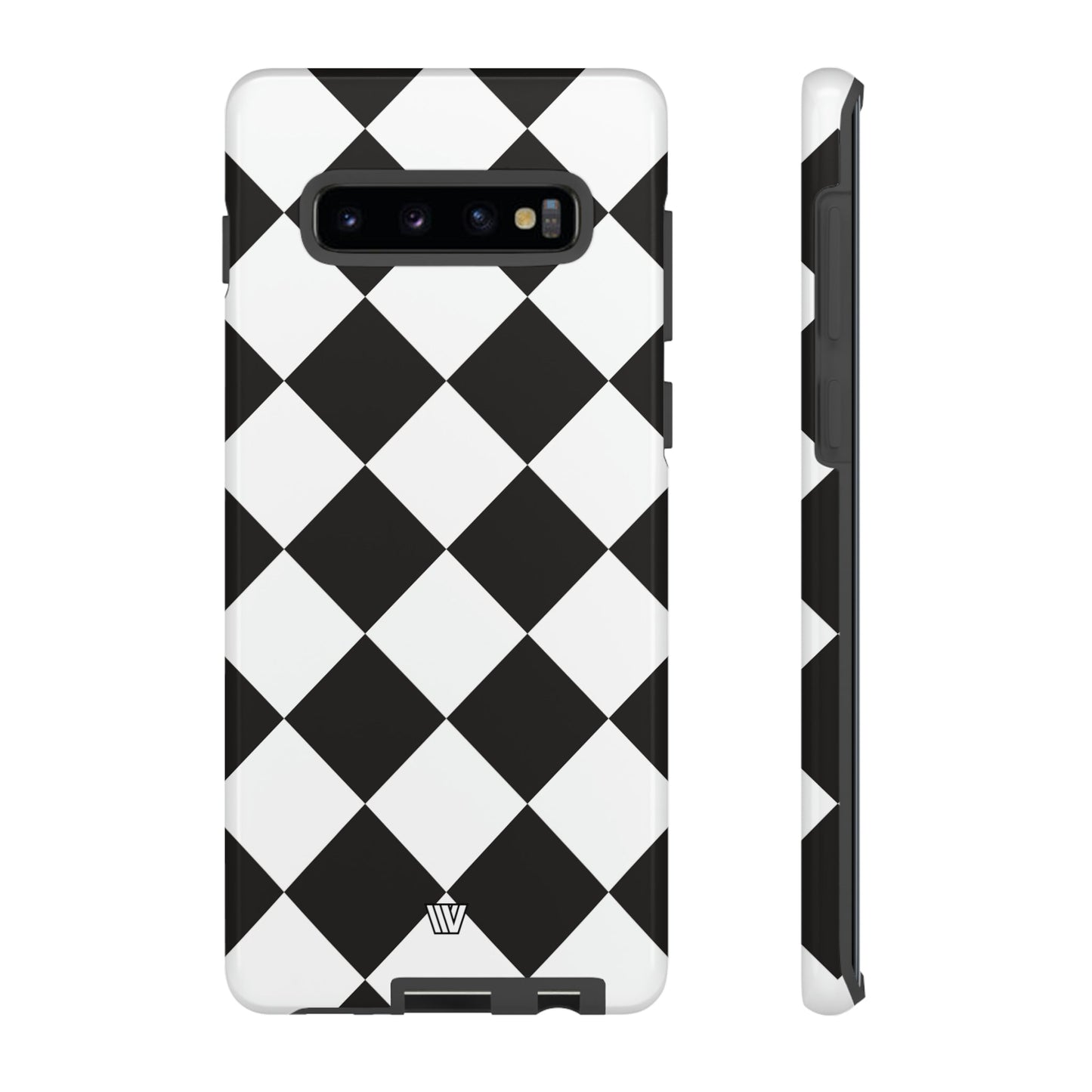 DIAMANTE BLANCO Y NEGRO | Funda resistente para teléfono