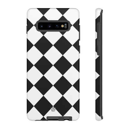 DIAMANTE BLANCO Y NEGRO | Funda resistente para teléfono