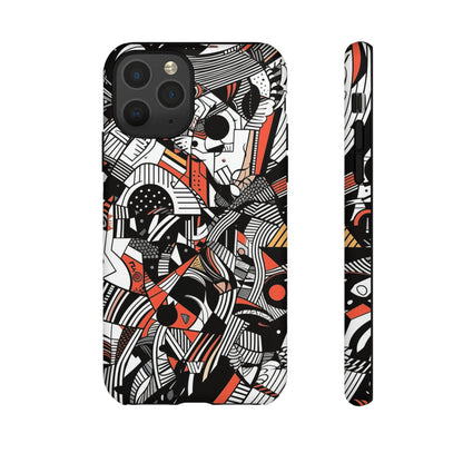 DOODLE ABSTRACTO #3 | Funda resistente para teléfono