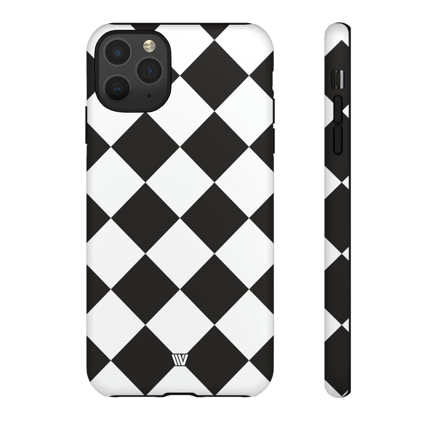 DIAMANTE BLANCO Y NEGRO | Funda resistente para teléfono