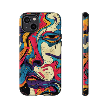 MIRADA ABSTRACTA | Funda resistente para teléfono