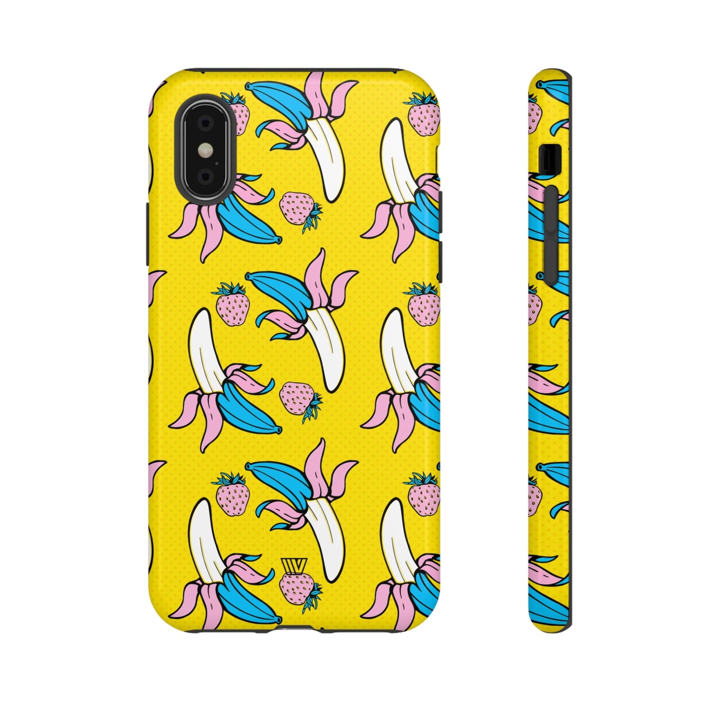 BANANA BERRY BLISS | Funda resistente para teléfono