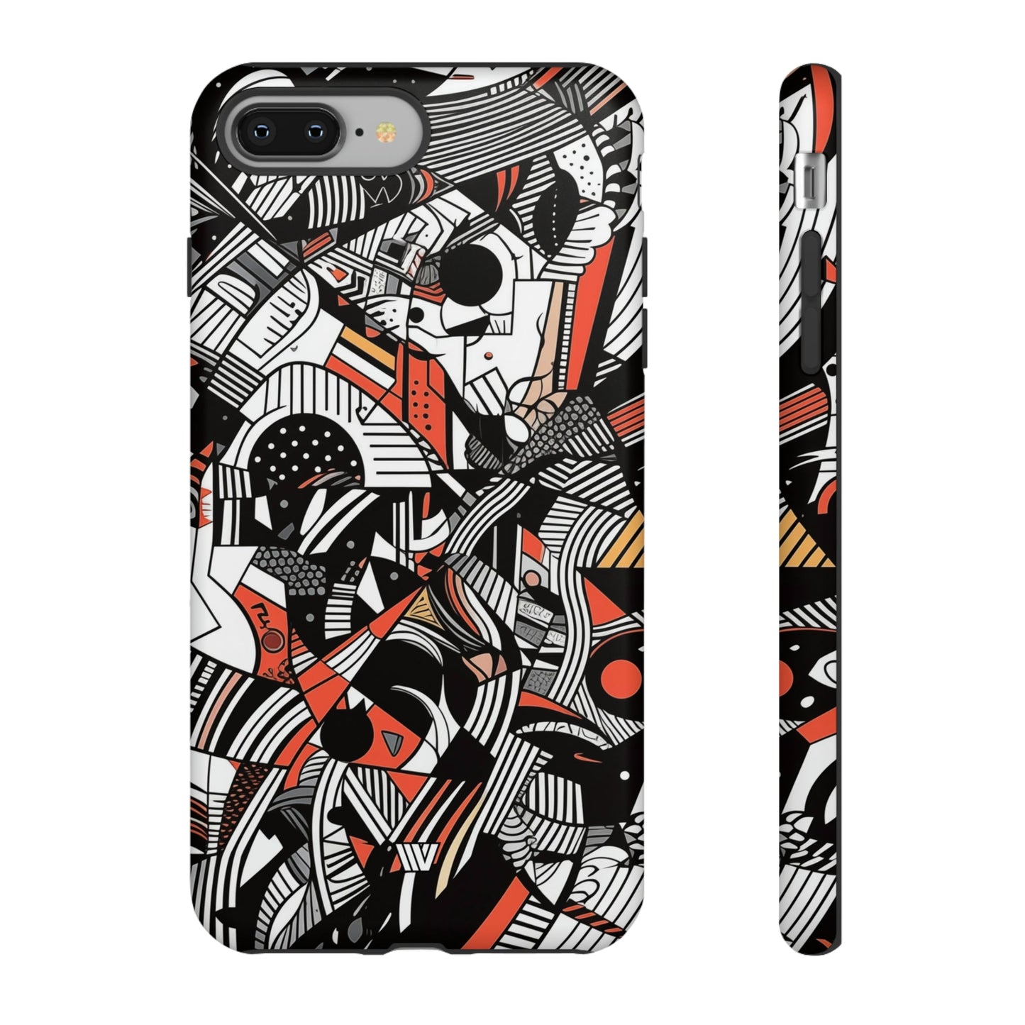 DOODLE ABSTRACTO #3 | Funda resistente para teléfono