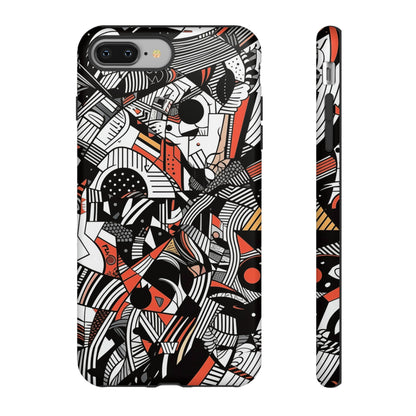DOODLE ABSTRACTO #3 | Funda resistente para teléfono