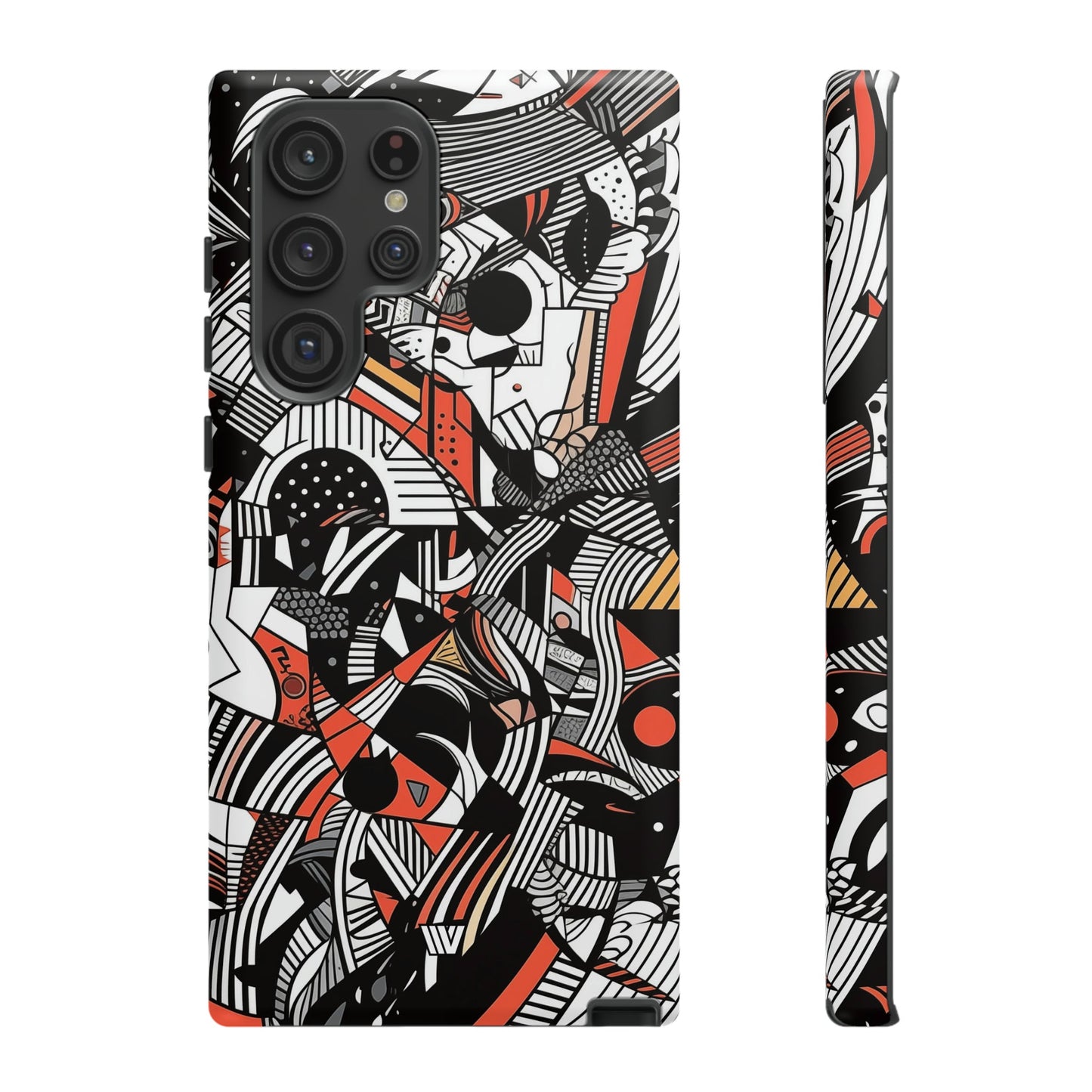 DOODLE ABSTRACTO #3 | Funda resistente para teléfono