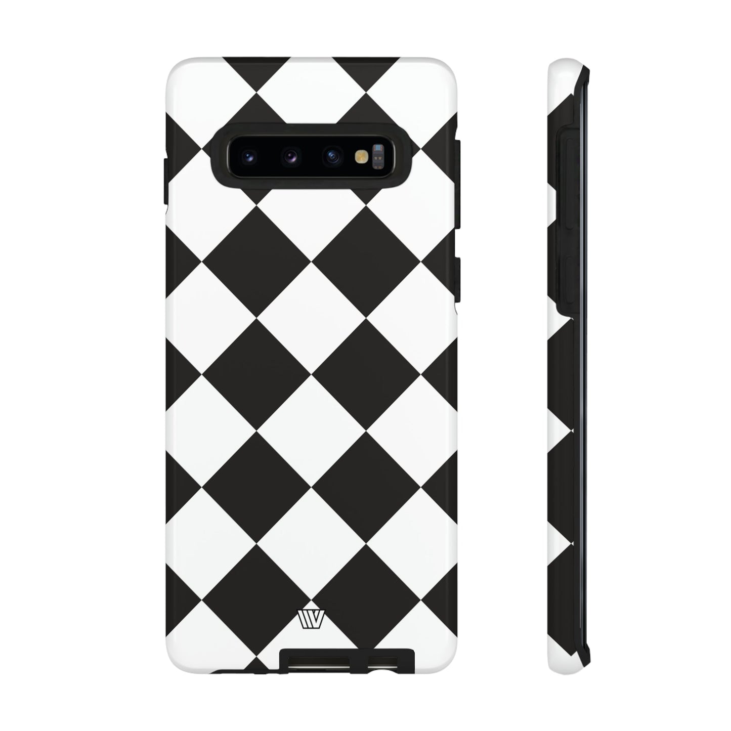 DIAMANTE BLANCO Y NEGRO | Funda resistente para teléfono