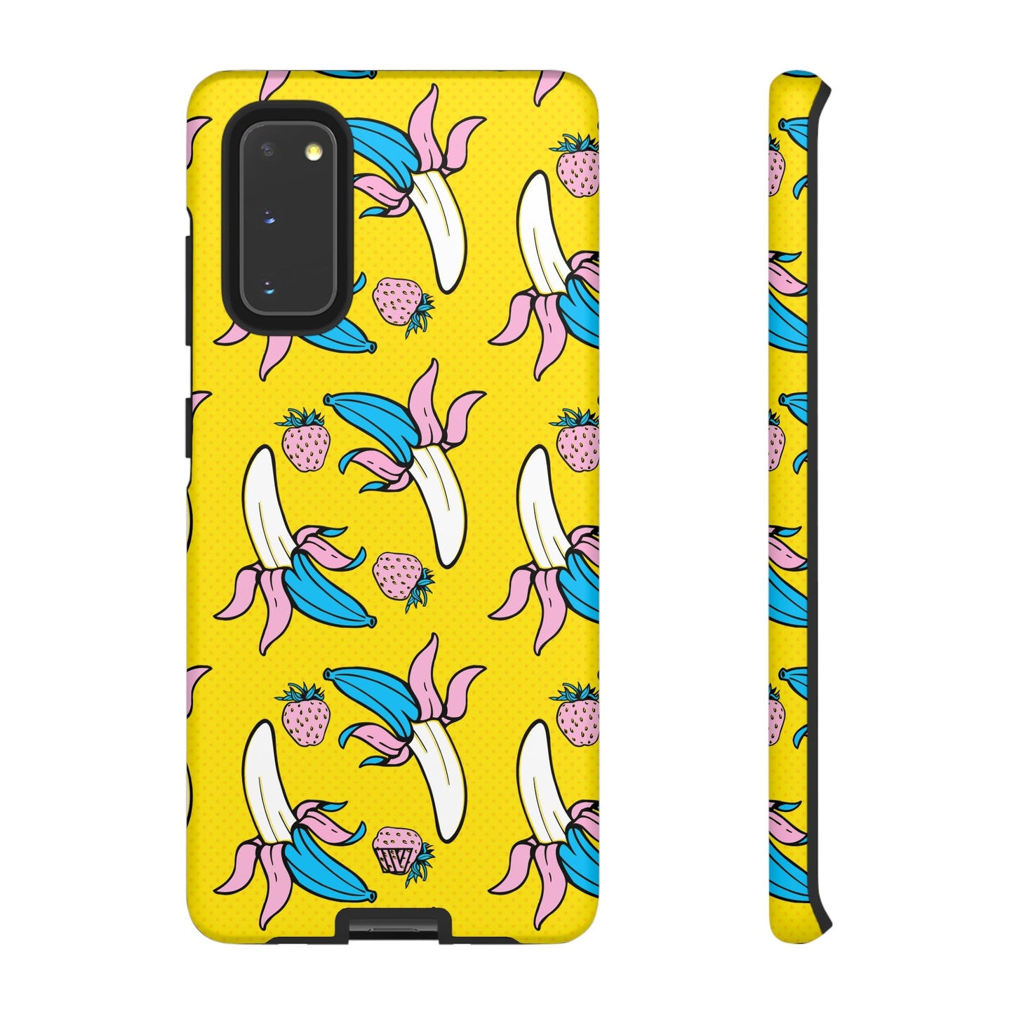 BANANA BERRY BLISS | Funda resistente para teléfono