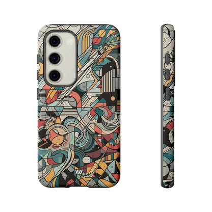 DOODLE ABSTRACTO #2 | Funda resistente para teléfono