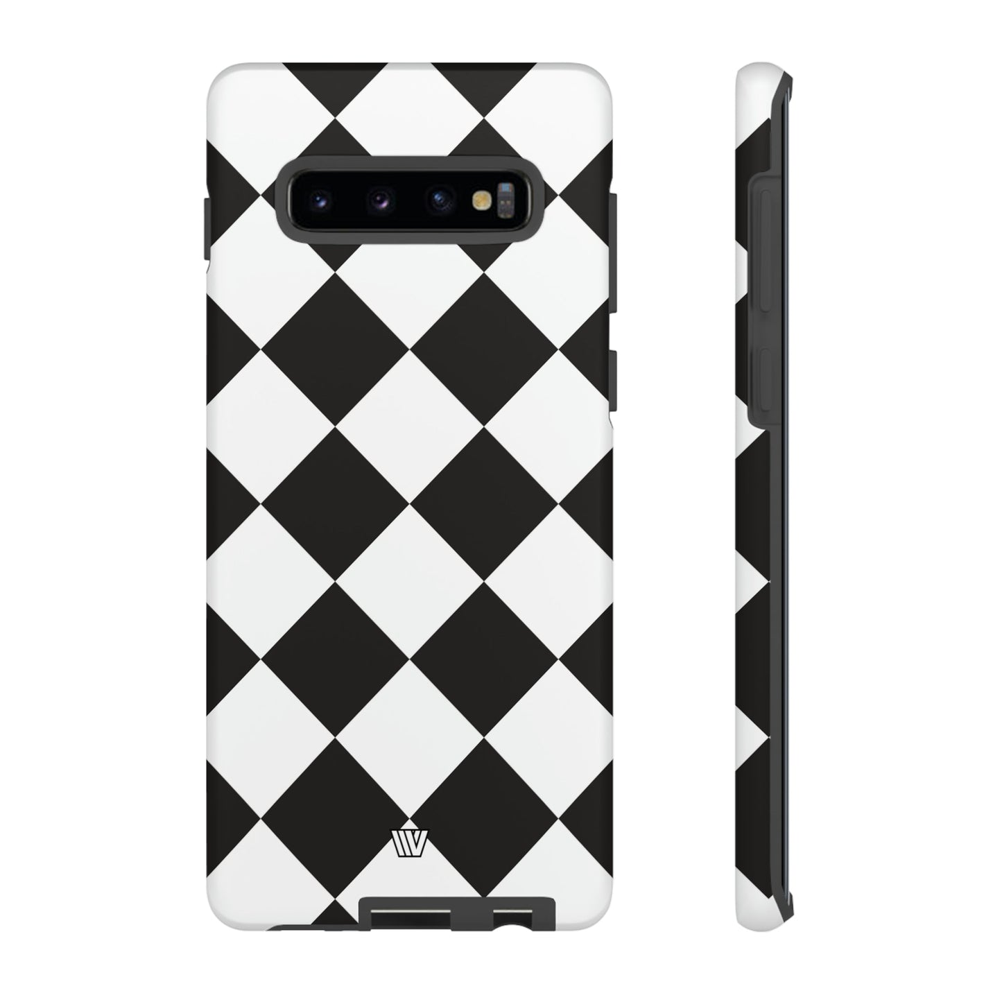 DIAMANTE BLANCO Y NEGRO | Funda resistente para teléfono
