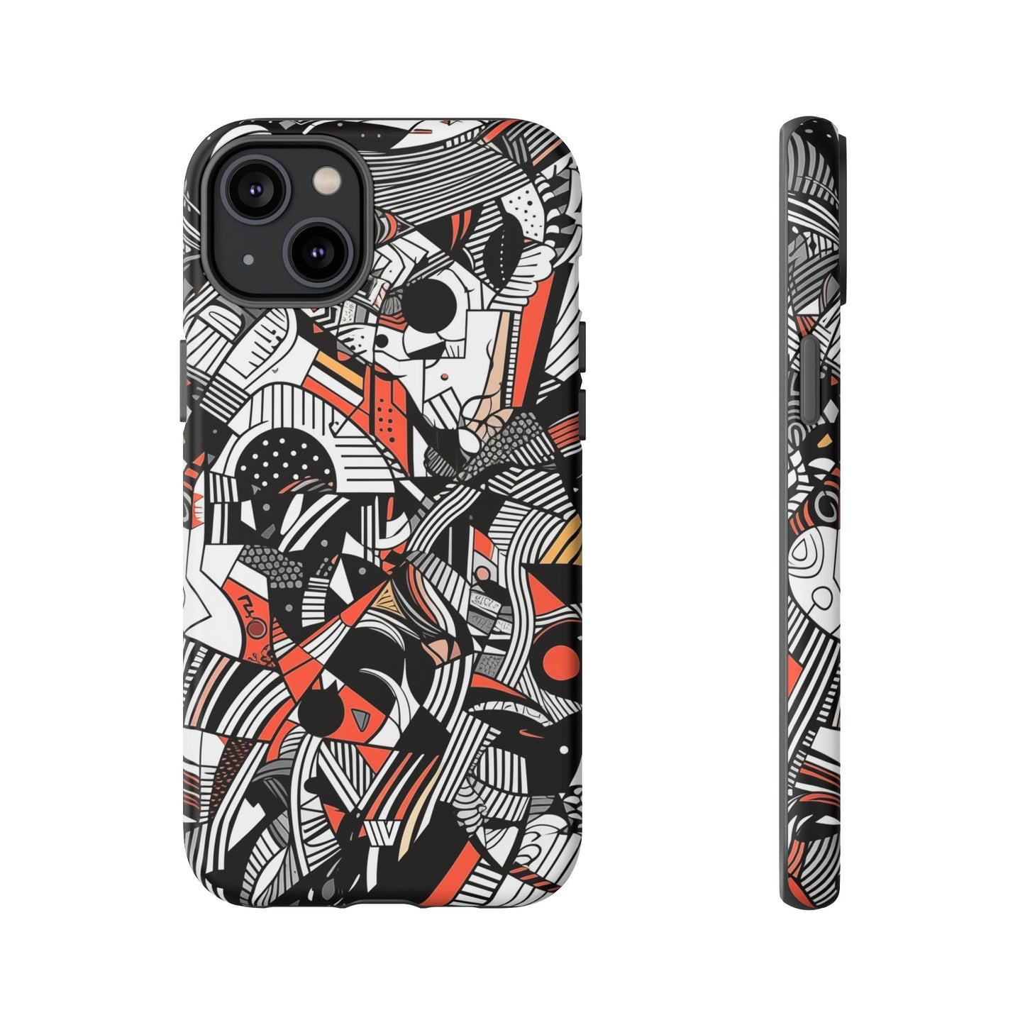 DOODLE ABSTRACTO #3 | Funda resistente para teléfono