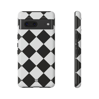 DIAMANTE BLANCO Y NEGRO | Funda resistente para teléfono