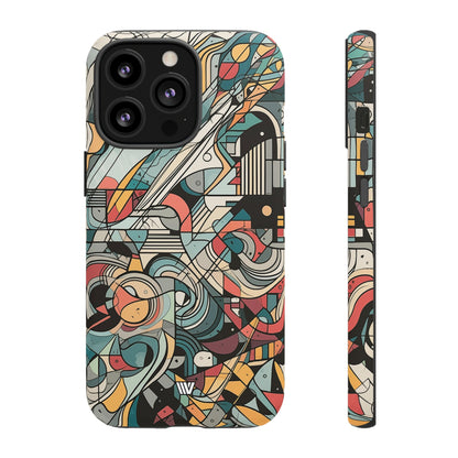 DOODLE ABSTRACTO #2 | Funda resistente para teléfono
