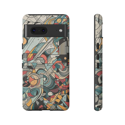 DOODLE ABSTRACTO #2 | Funda resistente para teléfono