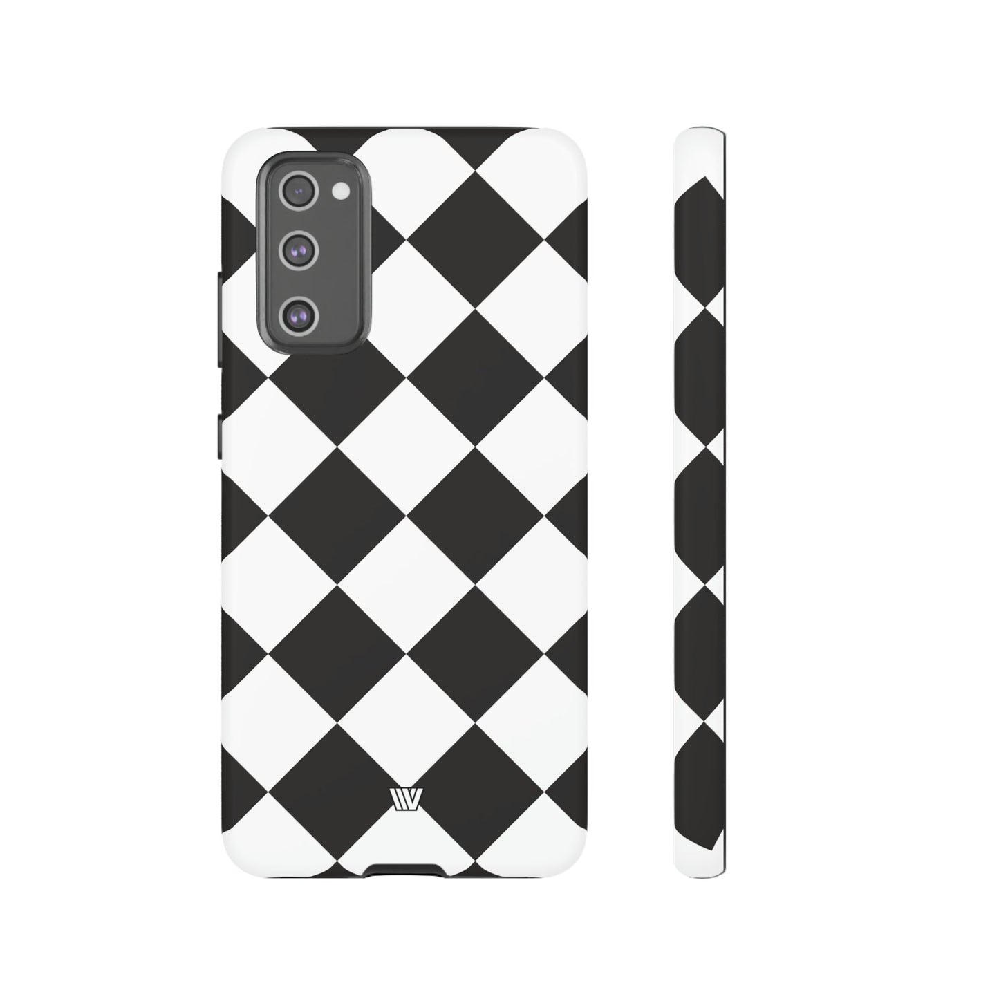 DIAMANTE BLANCO Y NEGRO | Funda resistente para teléfono
