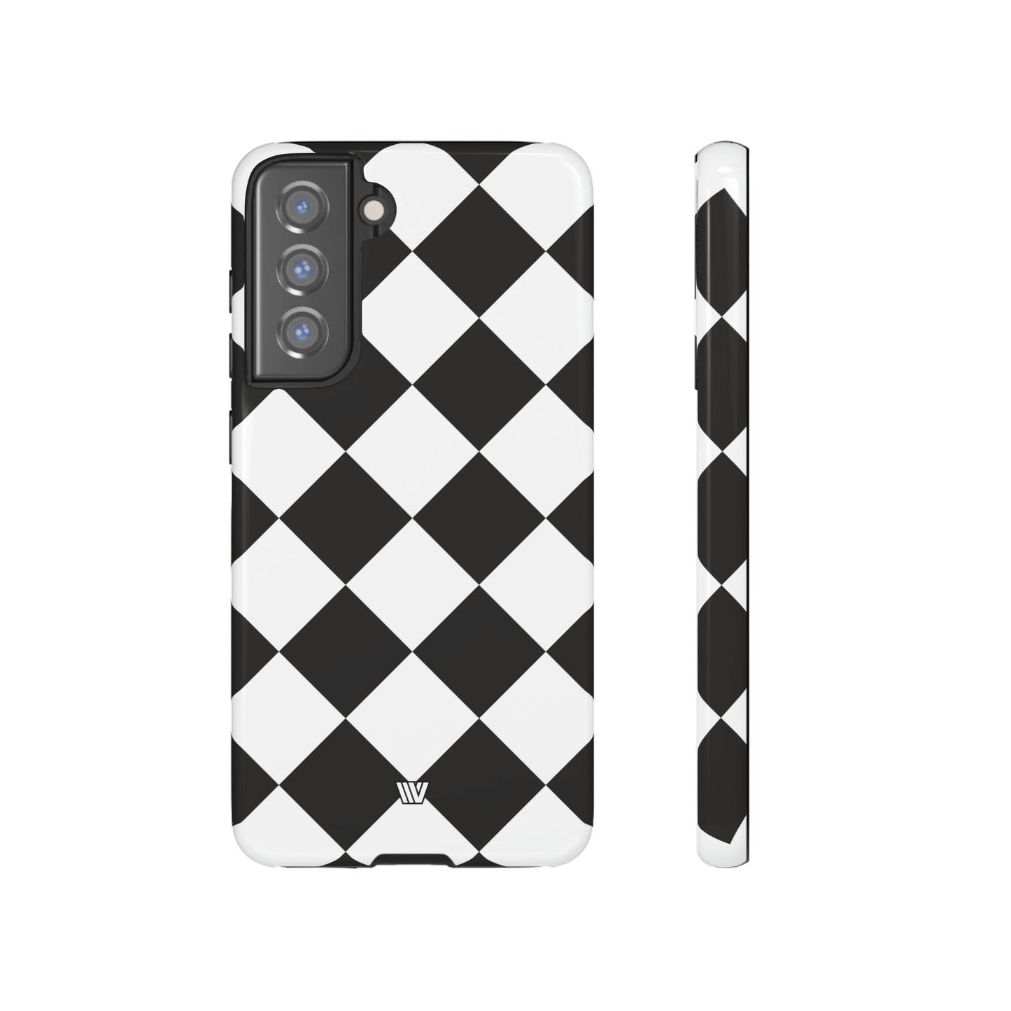 DIAMANTE BLANCO Y NEGRO | Funda resistente para teléfono