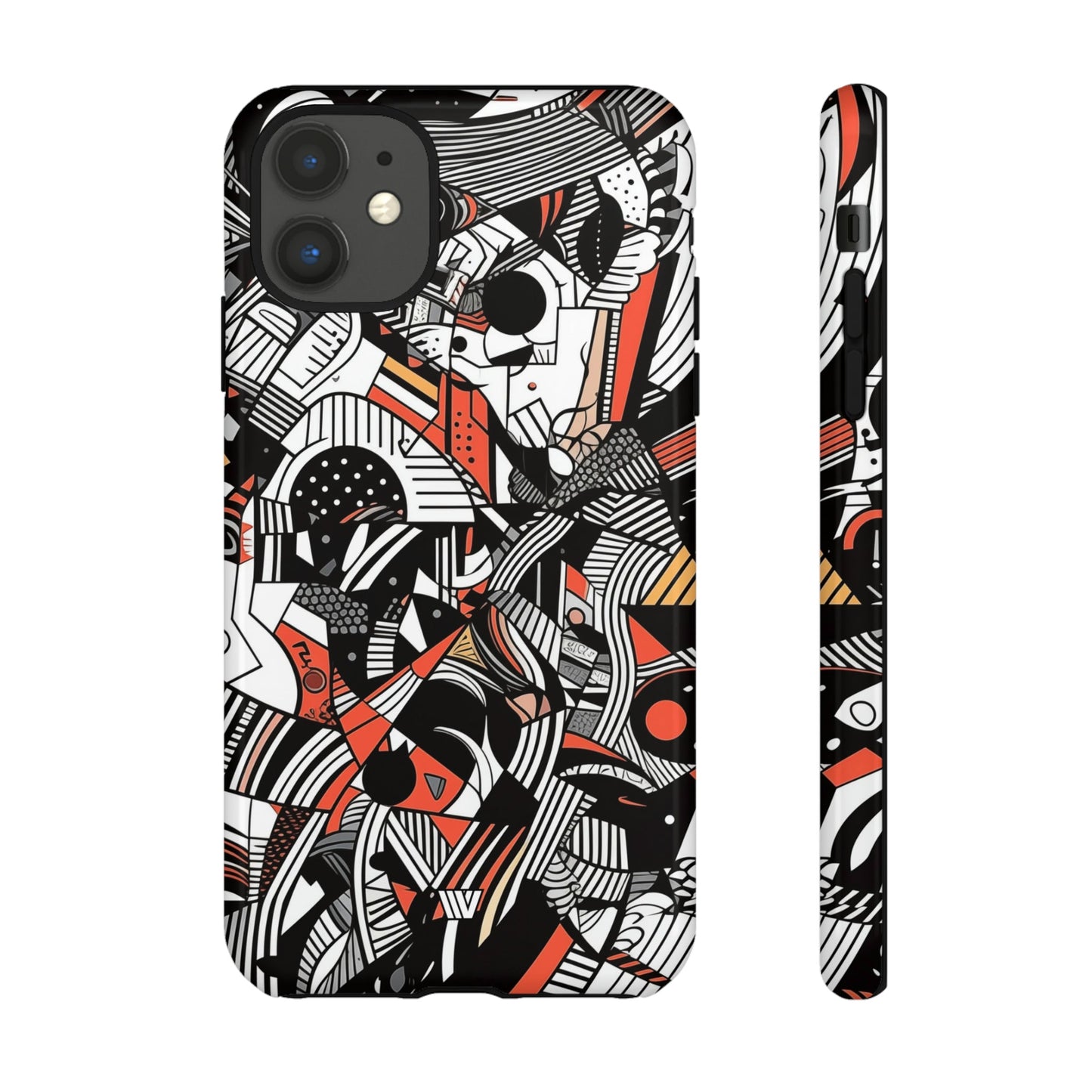 DOODLE ABSTRACTO #3 | Funda resistente para teléfono