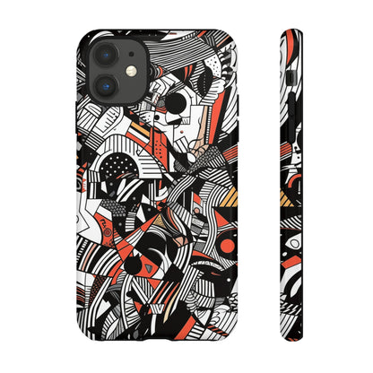 DOODLE ABSTRACTO #3 | Funda resistente para teléfono
