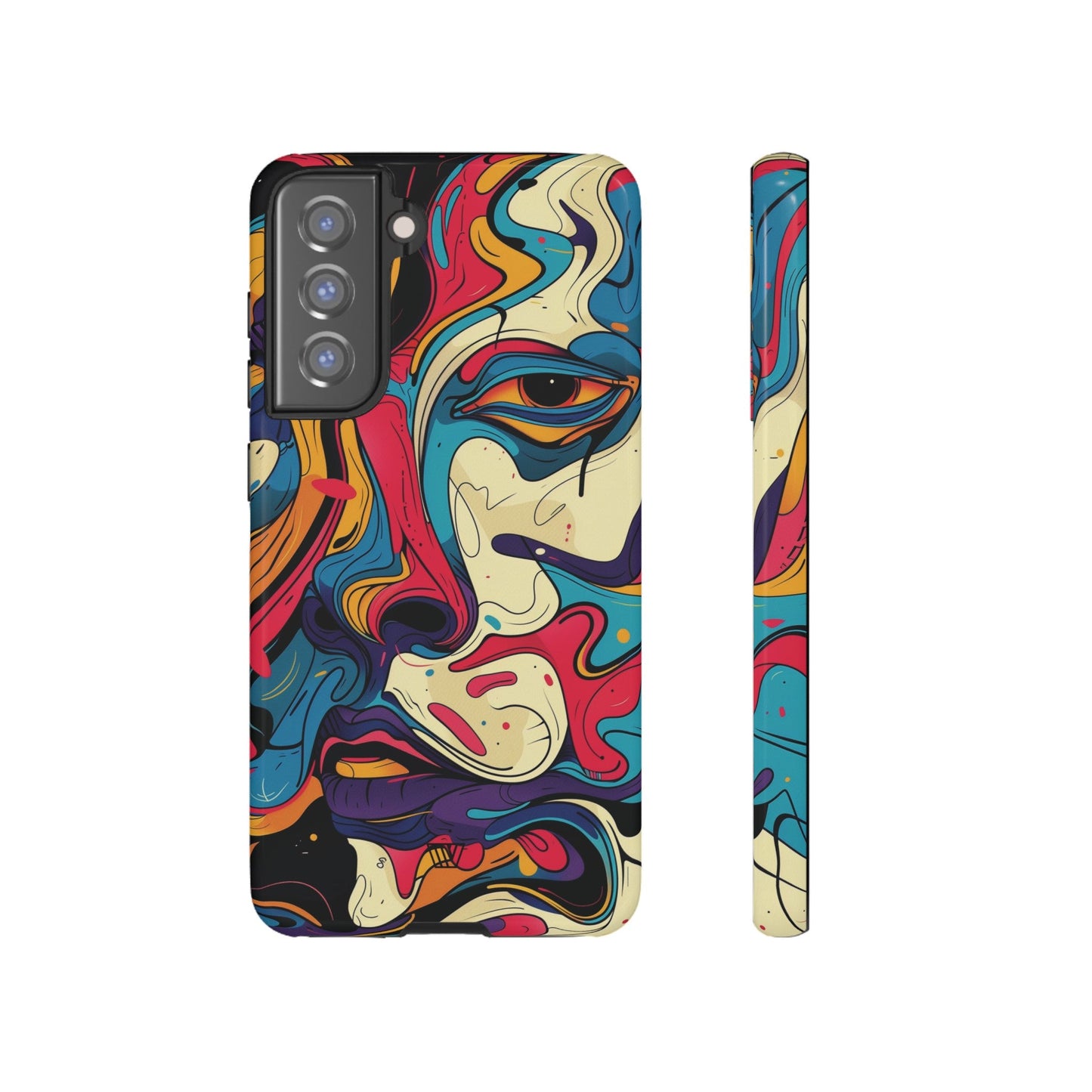 MIRADA ABSTRACTA | Funda resistente para teléfono