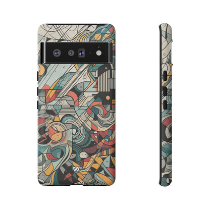 DOODLE ABSTRACTO #2 | Funda resistente para teléfono