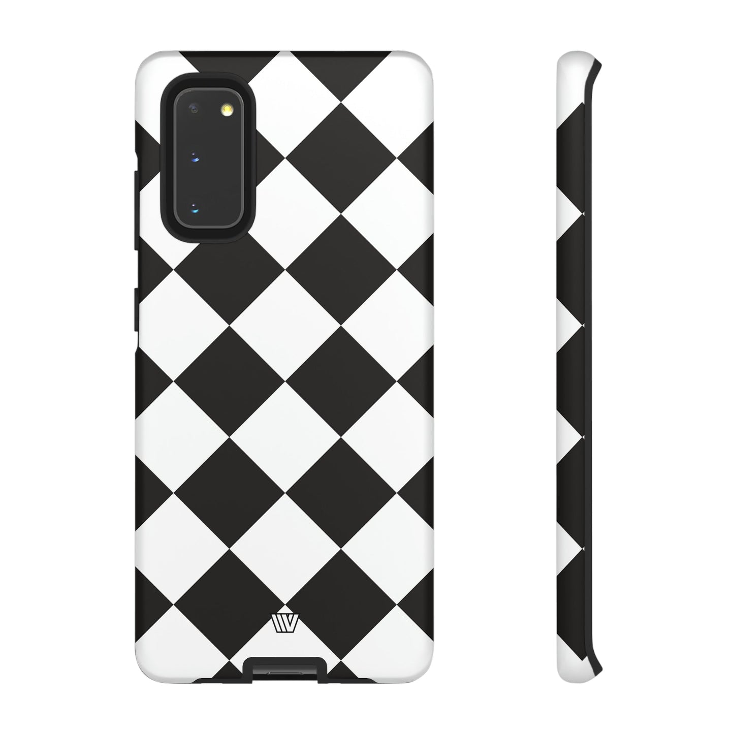DIAMANTE BLANCO Y NEGRO | Funda resistente para teléfono