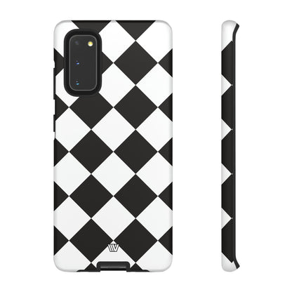 DIAMANTE BLANCO Y NEGRO | Funda resistente para teléfono