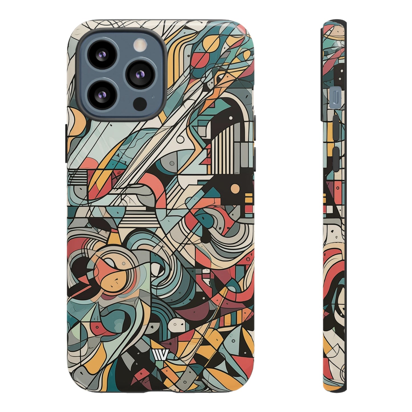 DOODLE ABSTRACTO #2 | Funda resistente para teléfono