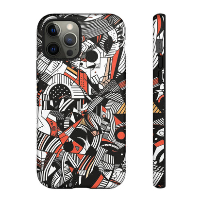 DOODLE ABSTRACTO #3 | Funda resistente para teléfono