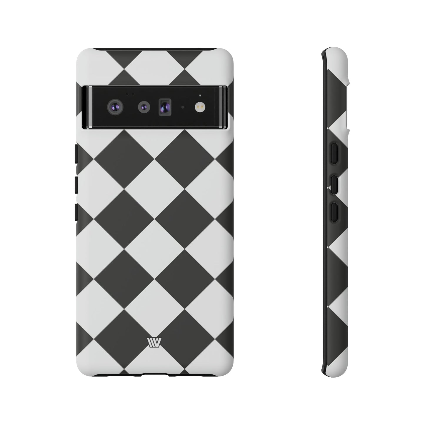 DIAMANTE BLANCO Y NEGRO | Funda resistente para teléfono