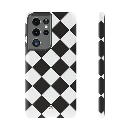 DIAMANTE BLANCO Y NEGRO | Funda resistente para teléfono
