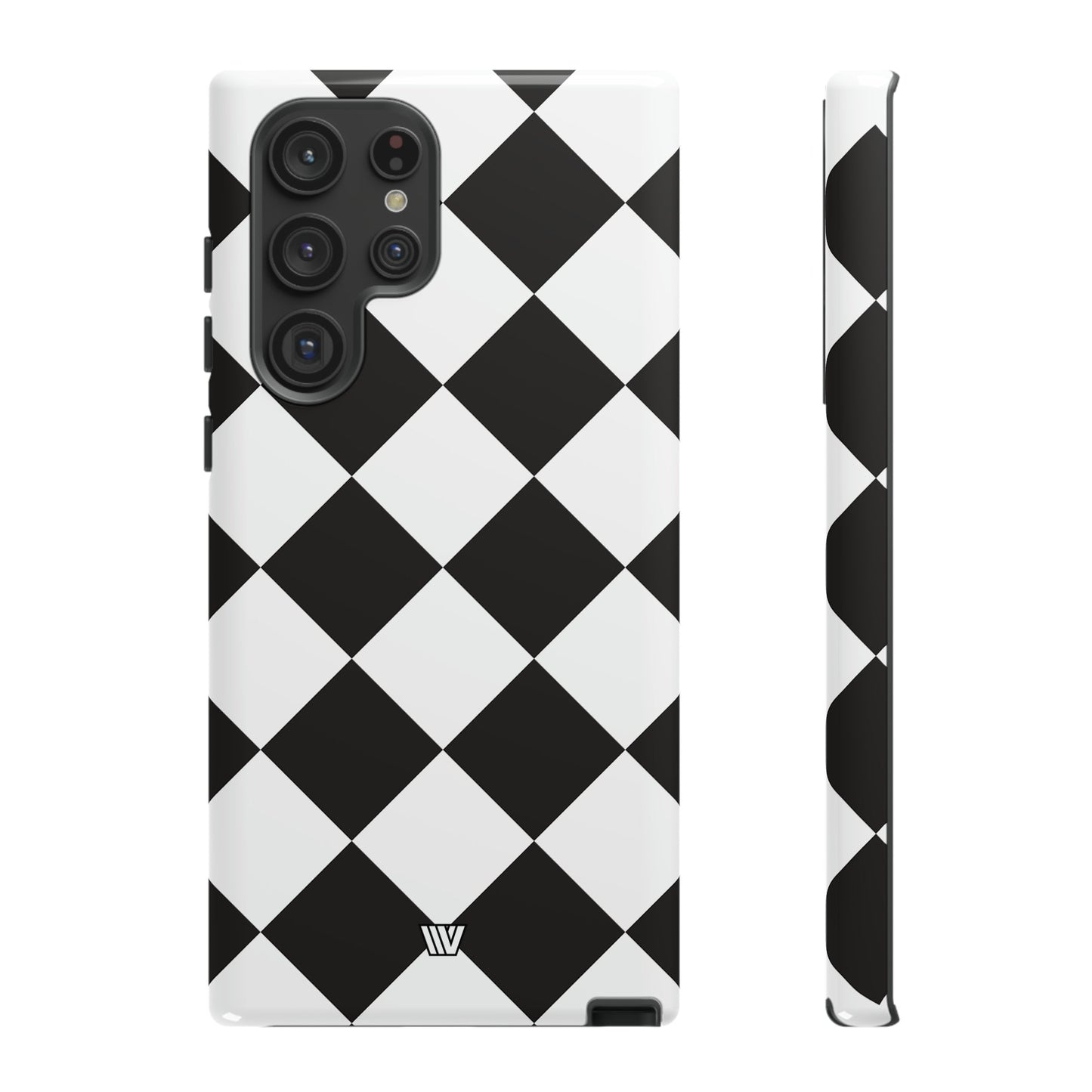DIAMANTE BLANCO Y NEGRO | Funda resistente para teléfono