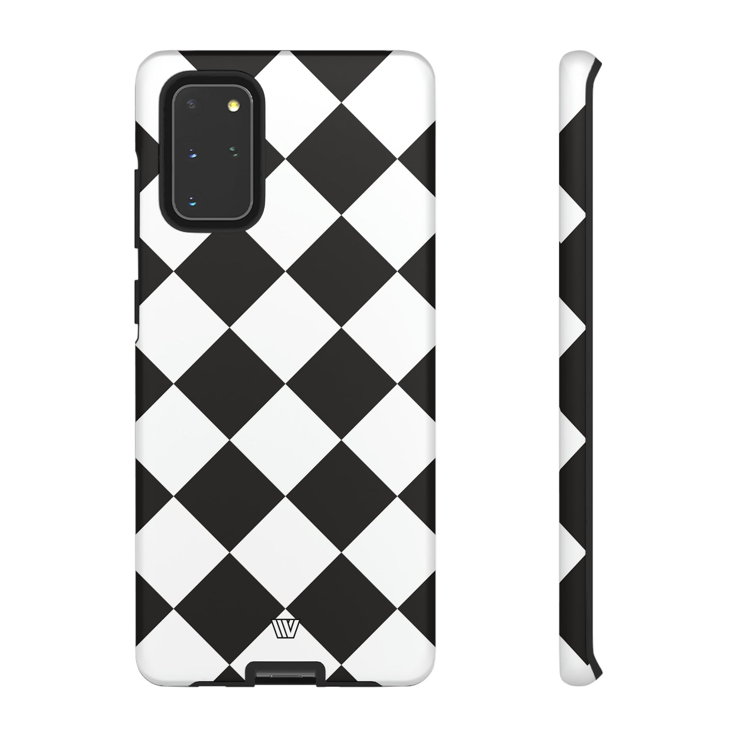 DIAMANTE BLANCO Y NEGRO | Funda resistente para teléfono
