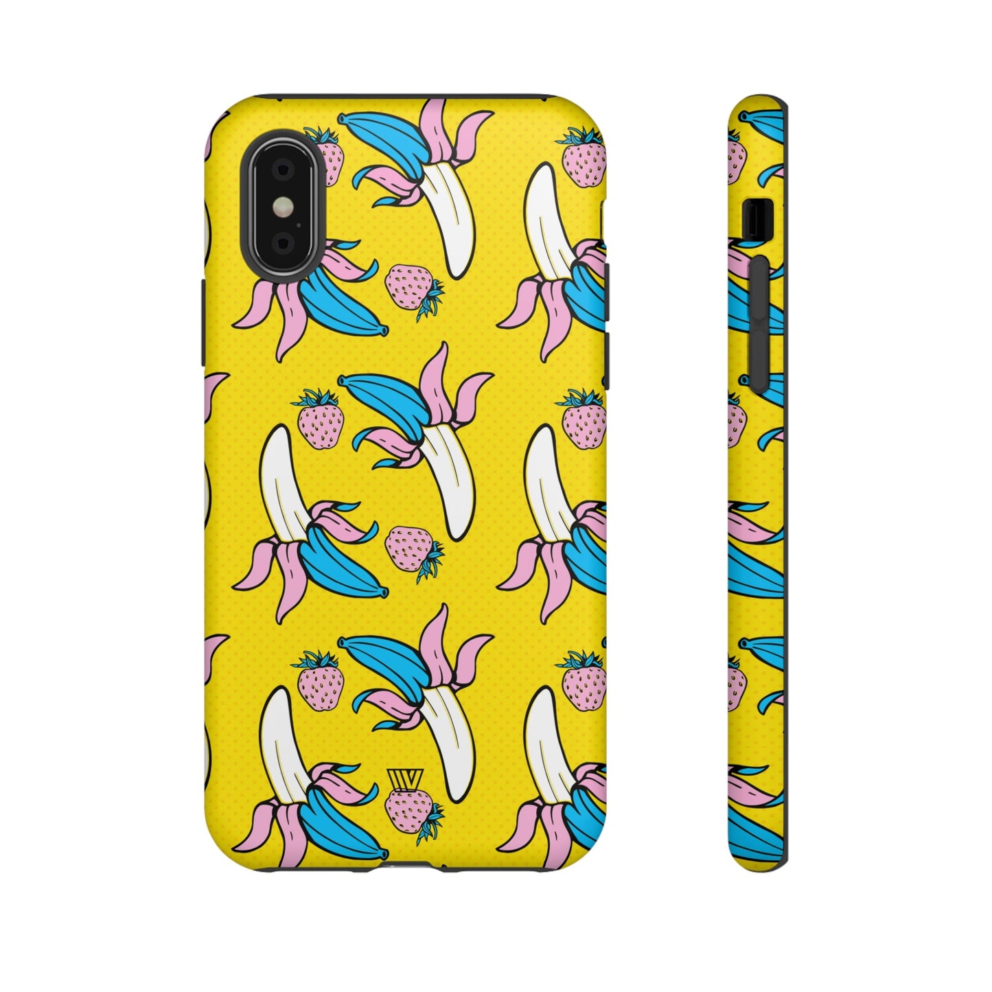 BANANA BERRY BLISS | Funda resistente para teléfono