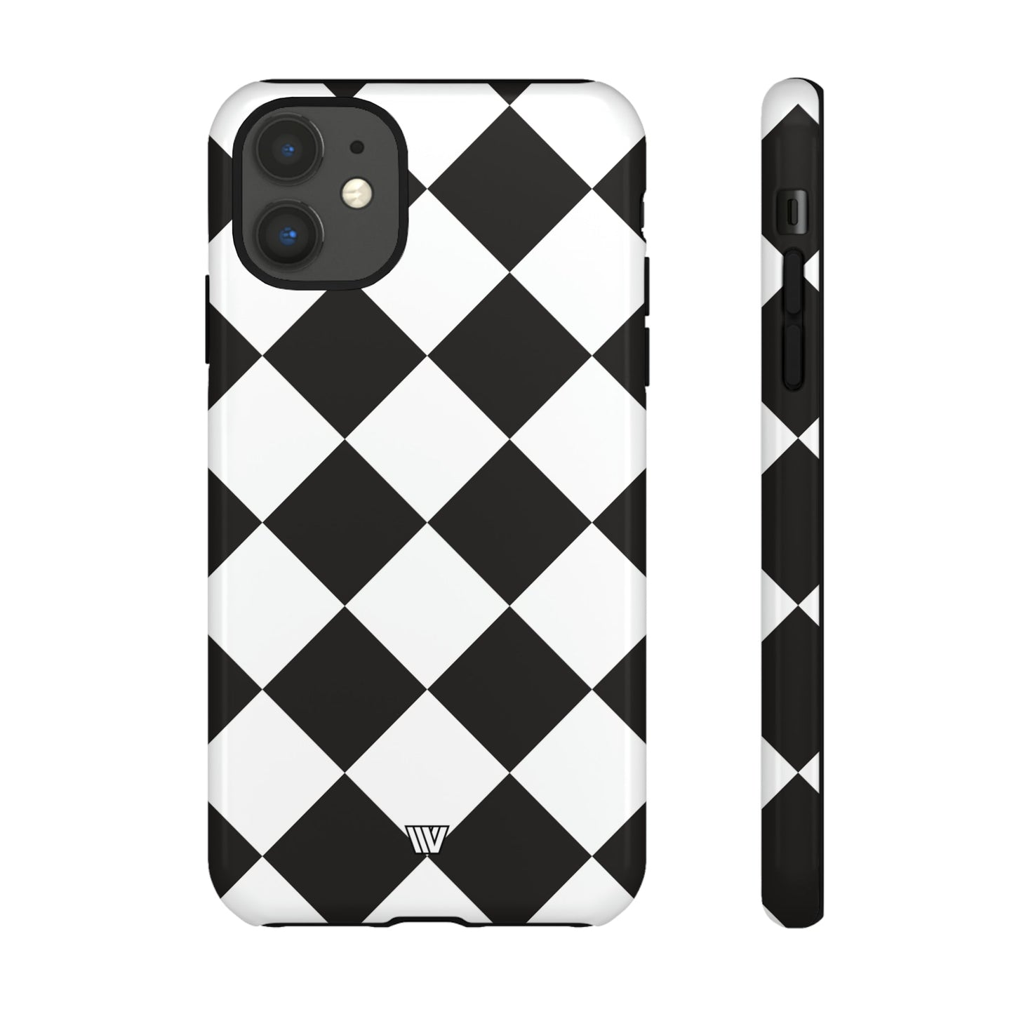 DIAMANTE BLANCO Y NEGRO | Funda resistente para teléfono