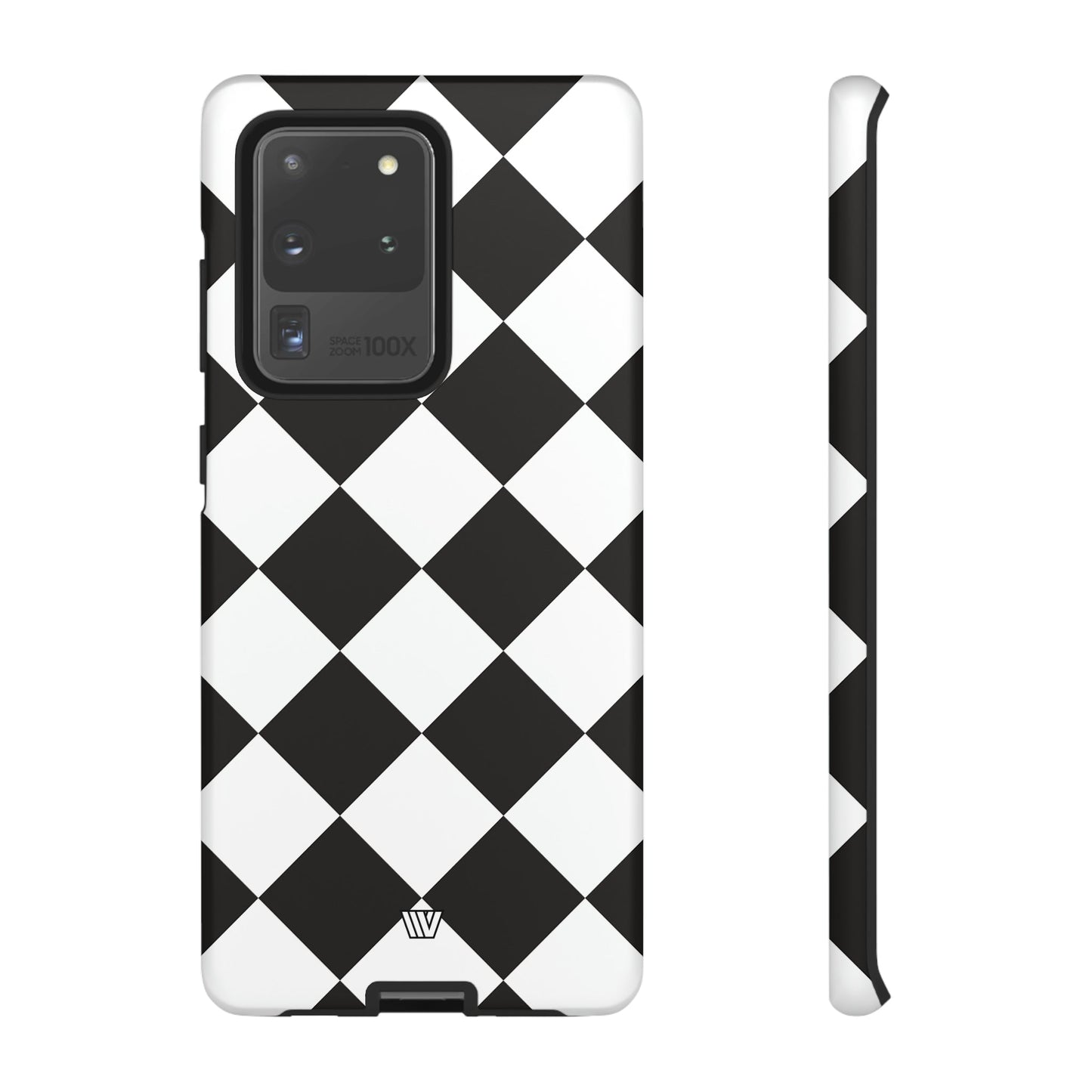 DIAMANTE BLANCO Y NEGRO | Funda resistente para teléfono