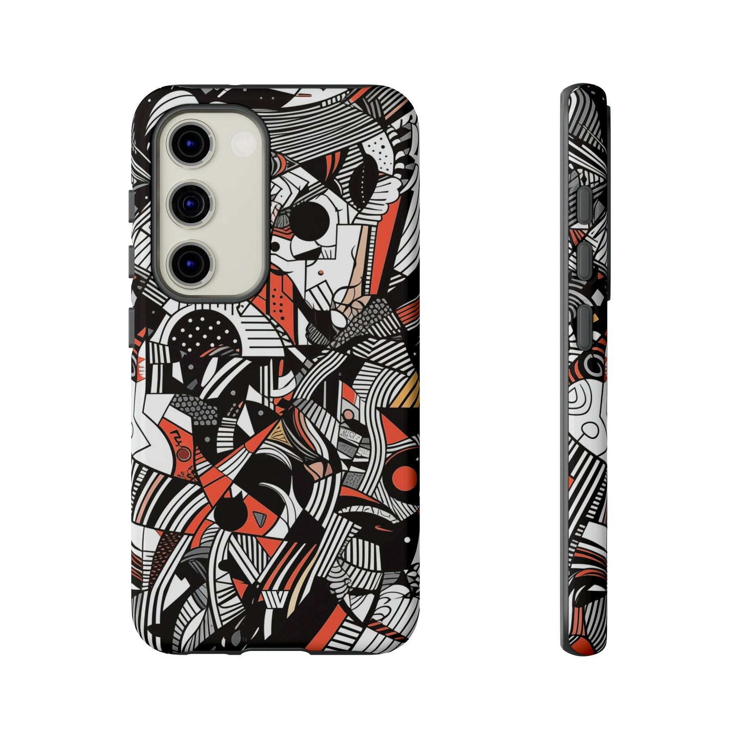DOODLE ABSTRACTO #3 | Funda resistente para teléfono