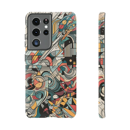 DOODLE ABSTRACTO #2 | Funda resistente para teléfono