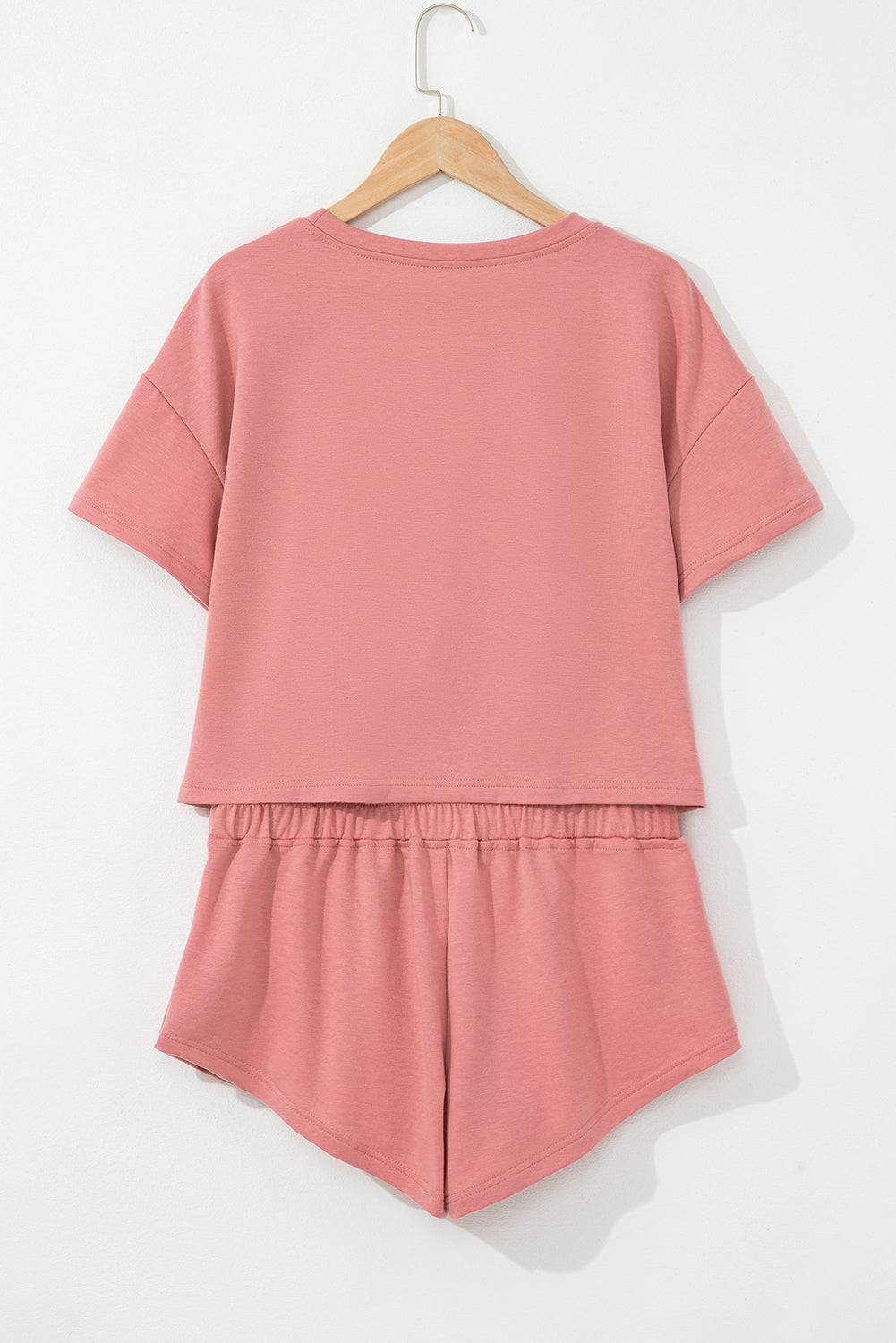 Cropped Tee and Ruffle Skort Set