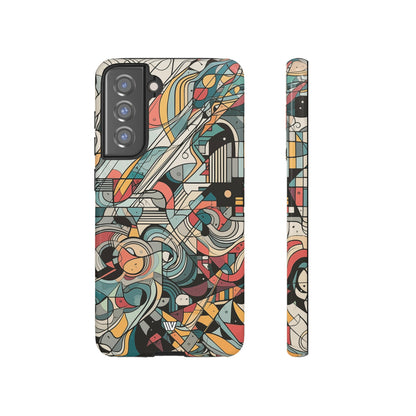 DOODLE ABSTRACTO #2 | Funda resistente para teléfono