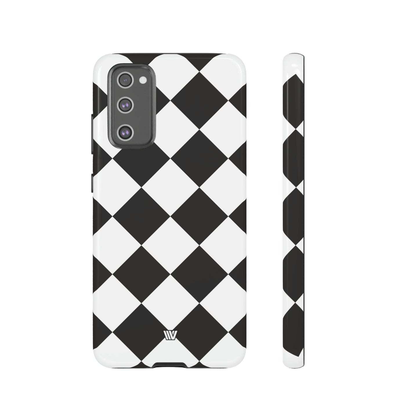 DIAMANTE BLANCO Y NEGRO | Funda resistente para teléfono