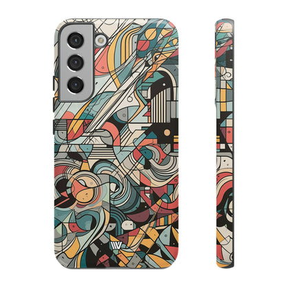 DOODLE ABSTRACTO #2 | Funda resistente para teléfono