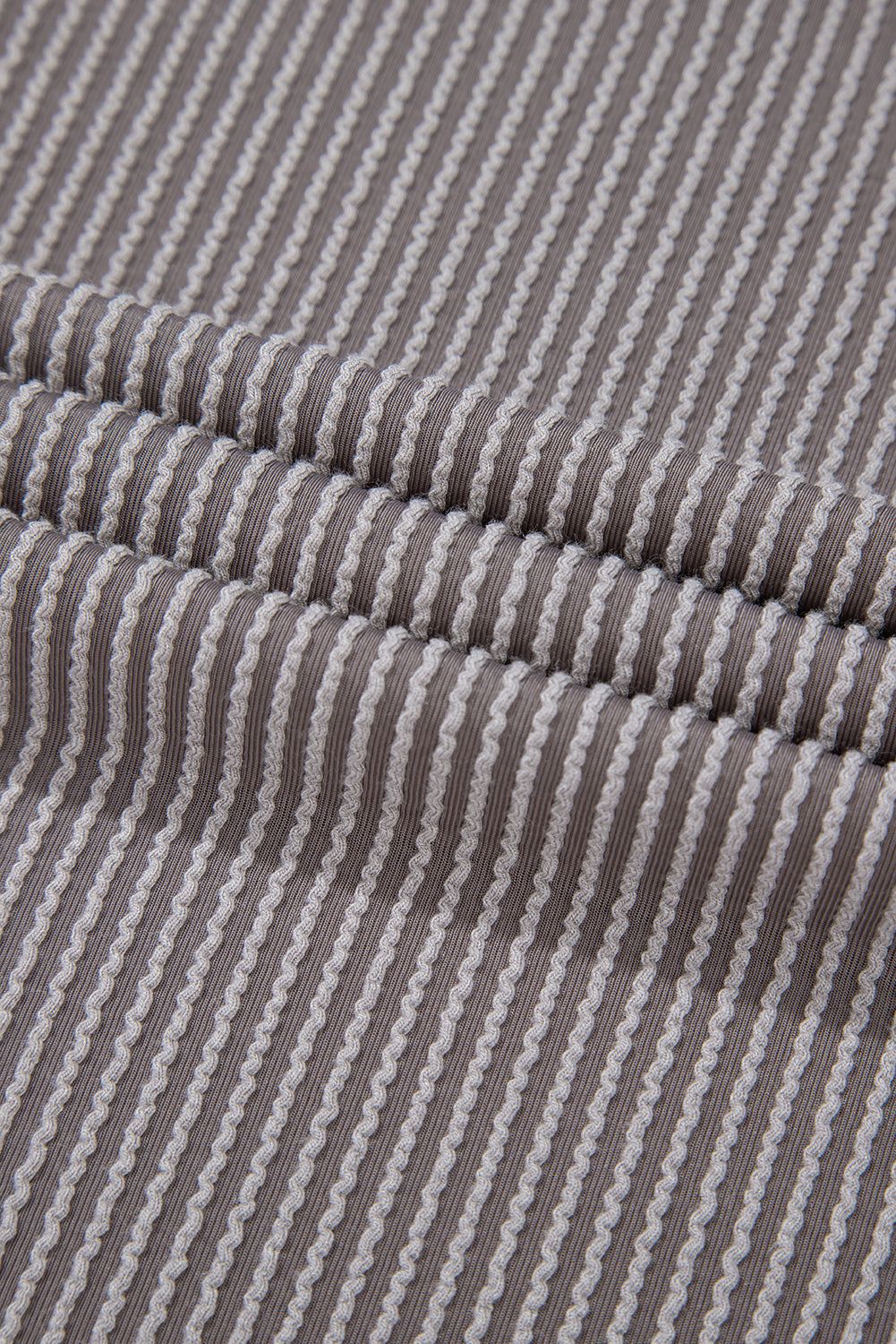 Corded Knit Wide Sleeve T-Shirt