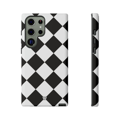 DIAMANTE BLANCO Y NEGRO | Funda resistente para teléfono
