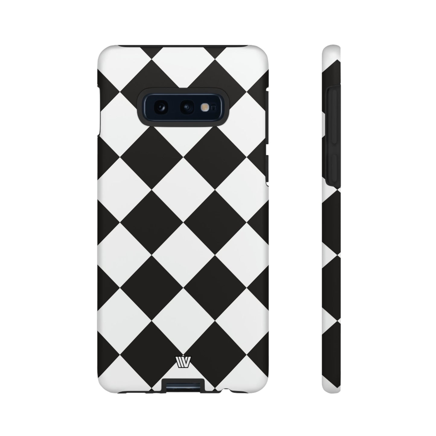 DIAMANTE BLANCO Y NEGRO | Funda resistente para teléfono