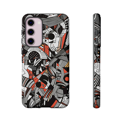 DOODLE ABSTRACTO #3 | Funda resistente para teléfono
