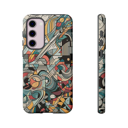DOODLE ABSTRACTO #2 | Funda resistente para teléfono