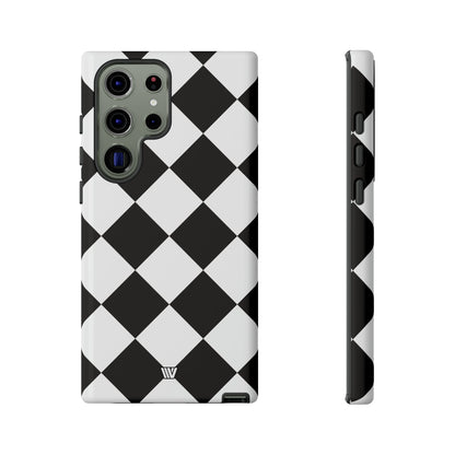 DIAMANTE BLANCO Y NEGRO | Funda resistente para teléfono