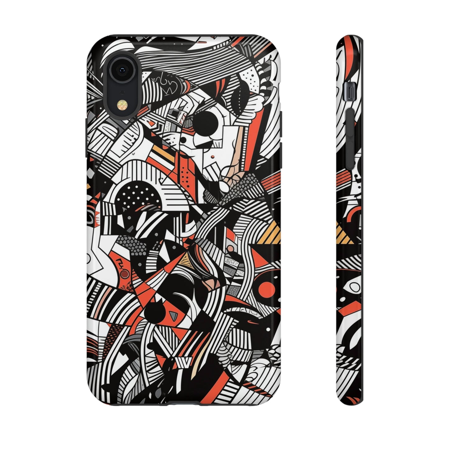 DOODLE ABSTRACTO #3 | Funda resistente para teléfono